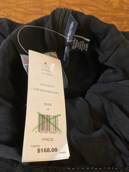 French connection mesh beaded sleeveless dress - Picture 2 of 12